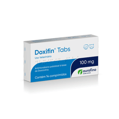 DOXIFIN TABS 100MG CARTELA C/ 14 COMPRIMIDOS OURO FINO