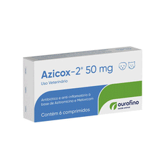 AZICOX-2 50MG CX C/ 6 COMPRIMIDOS OURO FINO