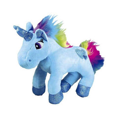 MORDEDOR PELUCIA UNICORNIO AZUL MANGO PET