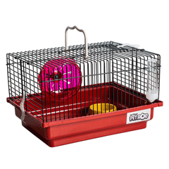GAIOLA HAMSTER BASICA BLACK J.PLAST