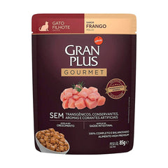 GRANPLUS SACHE GATO FILHOTE FRANGO 85GR