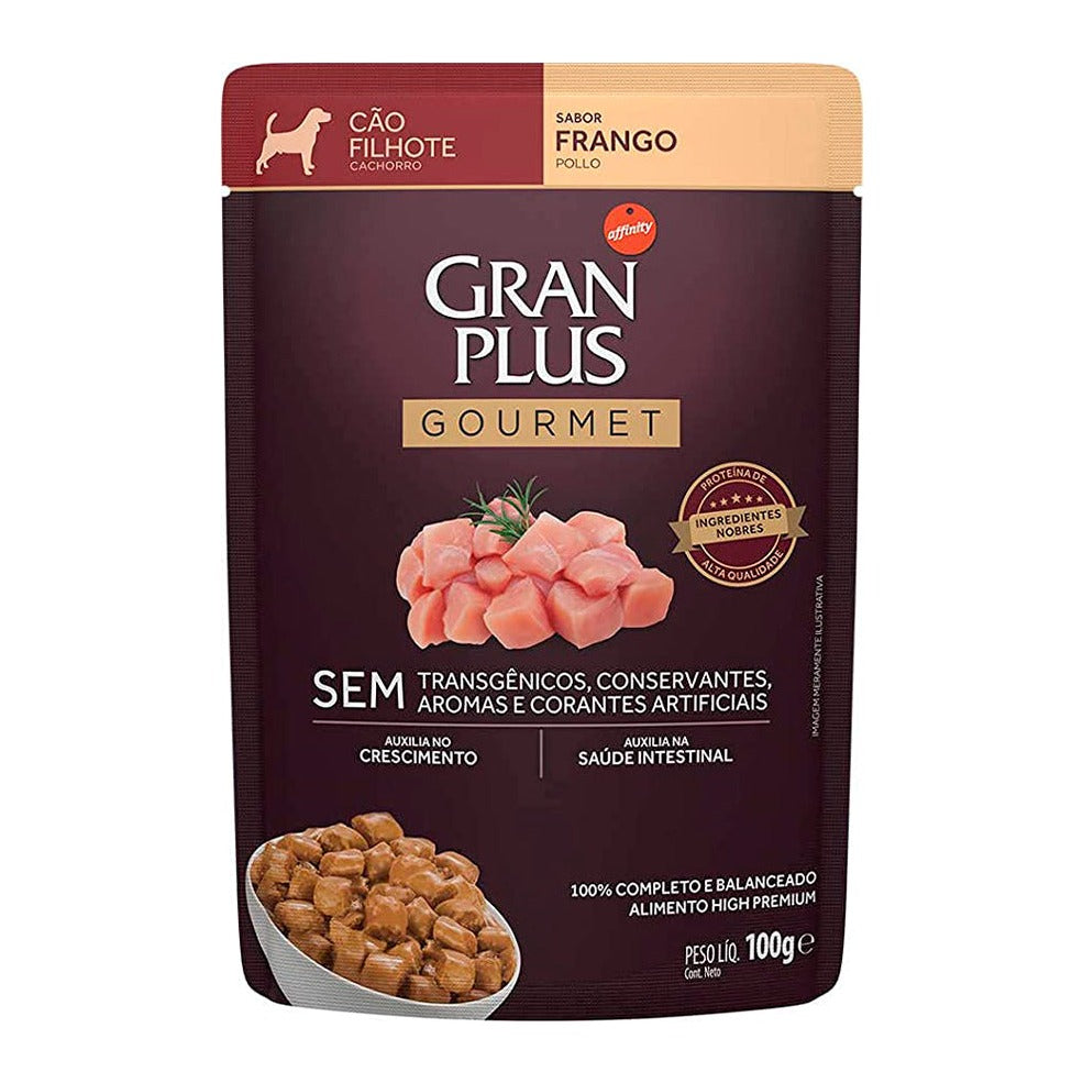 GRANPLUS SACHE CAO FILHOTE FRANGO 100GR