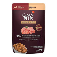 GRANPLUS SACHE CAO FILHOTE FRANGO 100GR