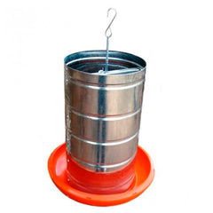 COMEDOURO AVES TUBULAR ACO ZINCADO 5 KG