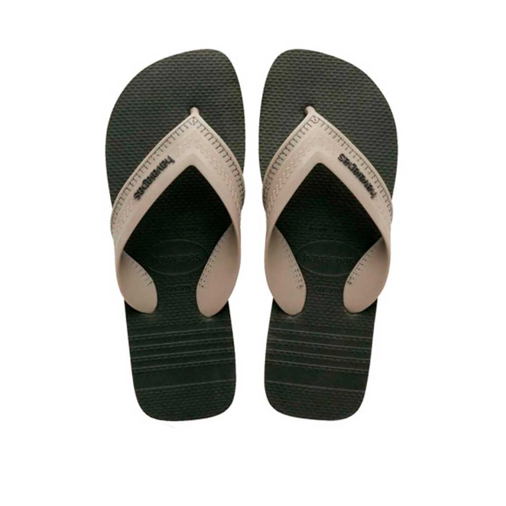 HAVAIANAS HYBRID BE VERD OLIVE/CIME QUEIM 45/46