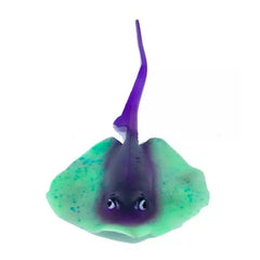 ENFEITE AQUARIO CERAMICA ARRAIA TURMA ANIMADA