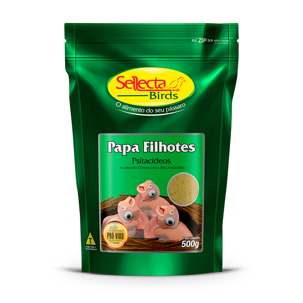 PAPA FILHOTES SELLECTA 500G