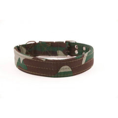 COLEIRA LUXO NYLON CAMUFLADA GG