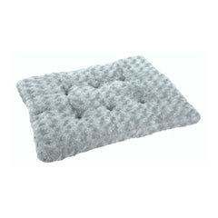 ALMOFADA COLCHAO CURLY SOFT PEQUENA CINZA CLARO MANGO PET