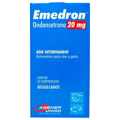 EMEDRON 20MG CX C/ 10 COMPRIMIDOS AGENER