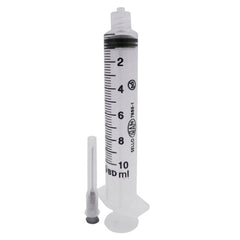 SERINGA PLASTICA DESCARTAVEL 10ML C/ AGULHA