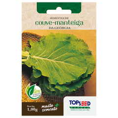 SEMENTE COUVE MANTEIGA DA GEORGIA SACHE 1,00G TOPSEED