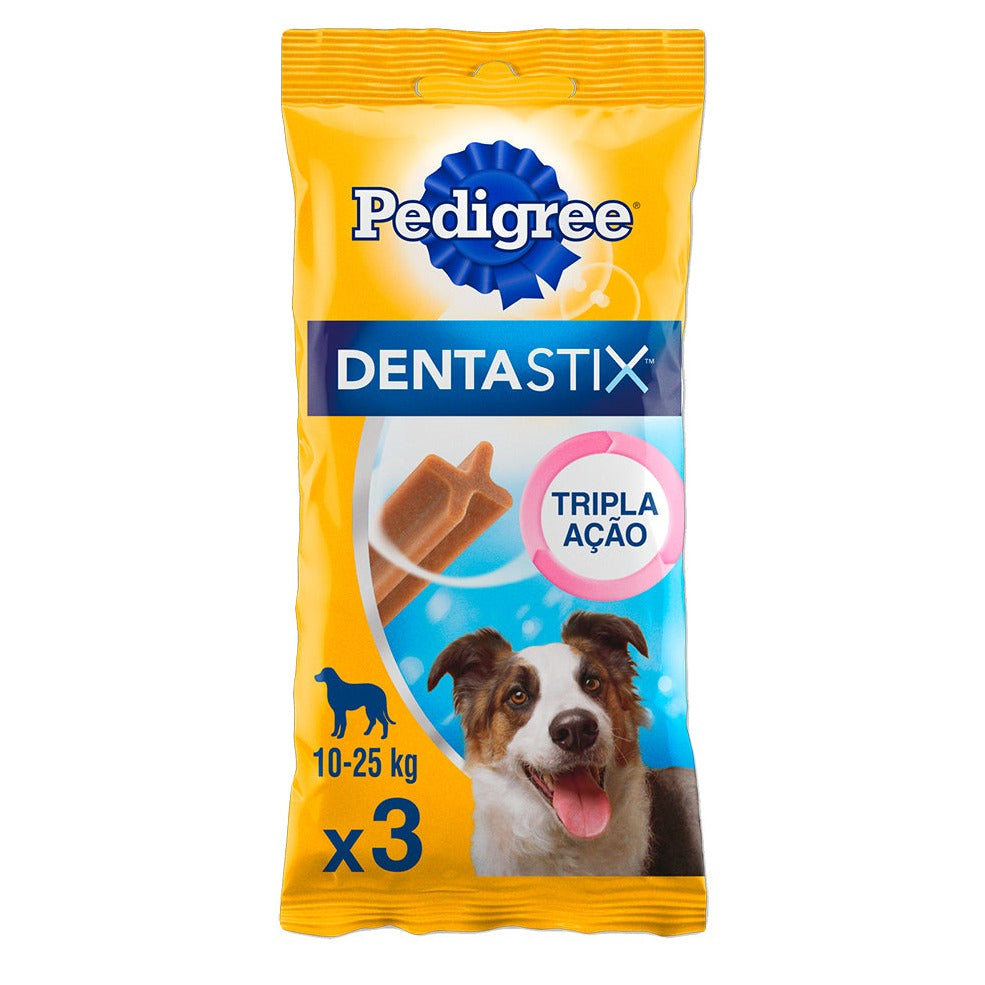 PEDIGREE PETISCO DENTASTIX ADULTO RACAS MEDIAS 180G 3UN