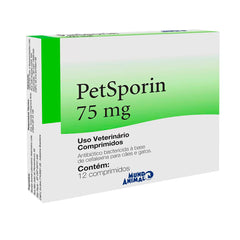 PETSPORIN 75MG C/ 12 COMPRIMIDOS