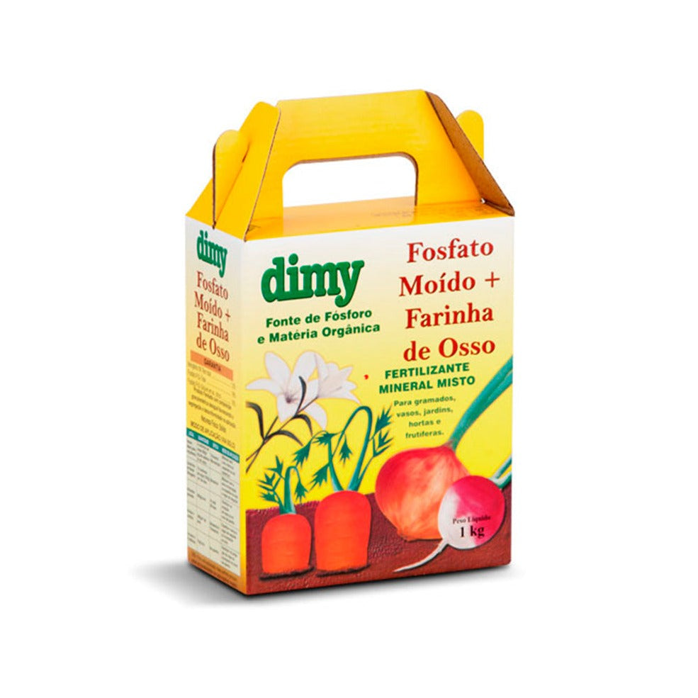 FOSFATO + FARINHA DE OSSO 1KG DIMY