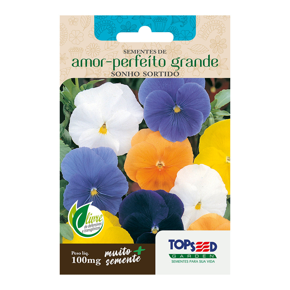 SEMENTE AMOR PERFEITO GRANDE SONHO SACHE TOPSEED