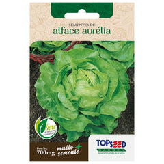 SEMENTE ALFACE AURELIA (MANTEIGA) SACHE 70MG TOPSEED