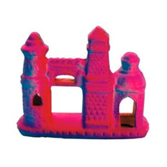 ENFEITE AQUARIO CERAMICA CASTELO FLUORESCENTE T-41F