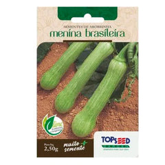 SEMENTE ABOBRINHA MENINA BRASILEIRA SACHE 2,5G TOPSEED