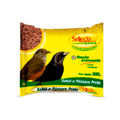 SELLECTA SABIA E PASSARO PRETO 500GR