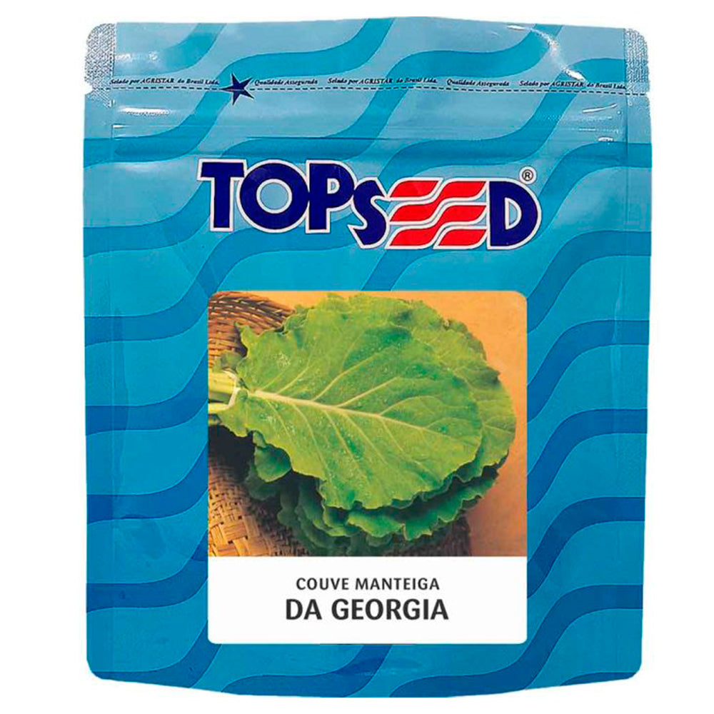 SEMENTE COUVE MANTEIGA DA GEORGIA PCT 50GR TOPSEED
