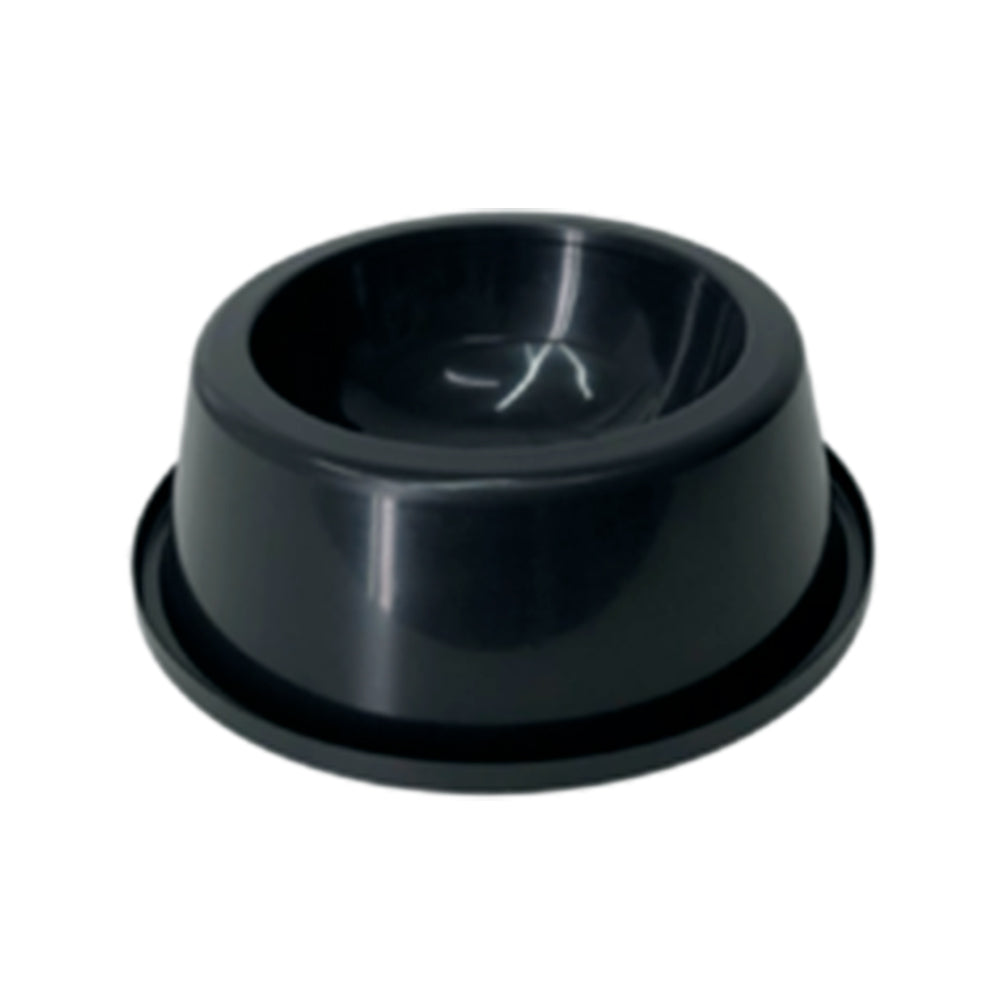COMEDOURO PLASTICO ANTI-FORMIGA PEQUENO PRETO 450ML