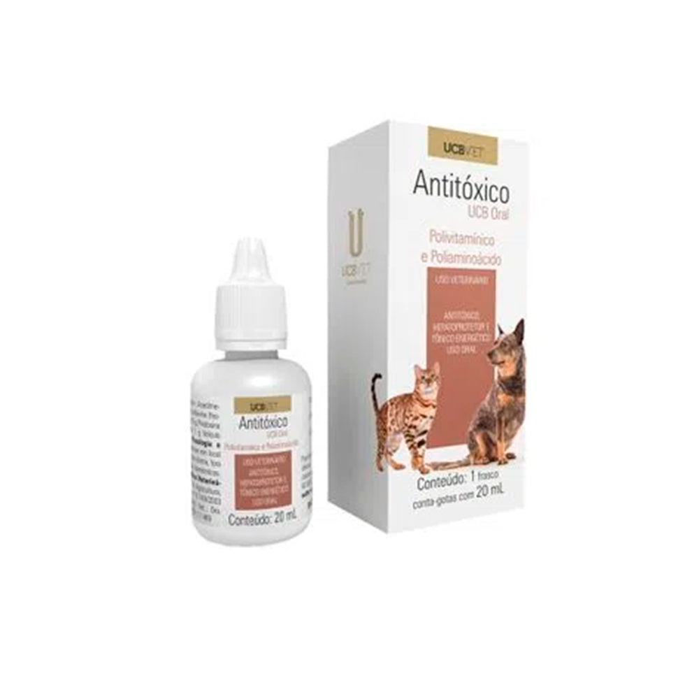 ANTITOXICO UCB ORAL UCBVET 20ML