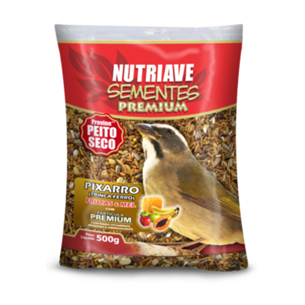 SEMENTES PREMIUM PIXARRO C/ FRUTAS E MEL 500G
