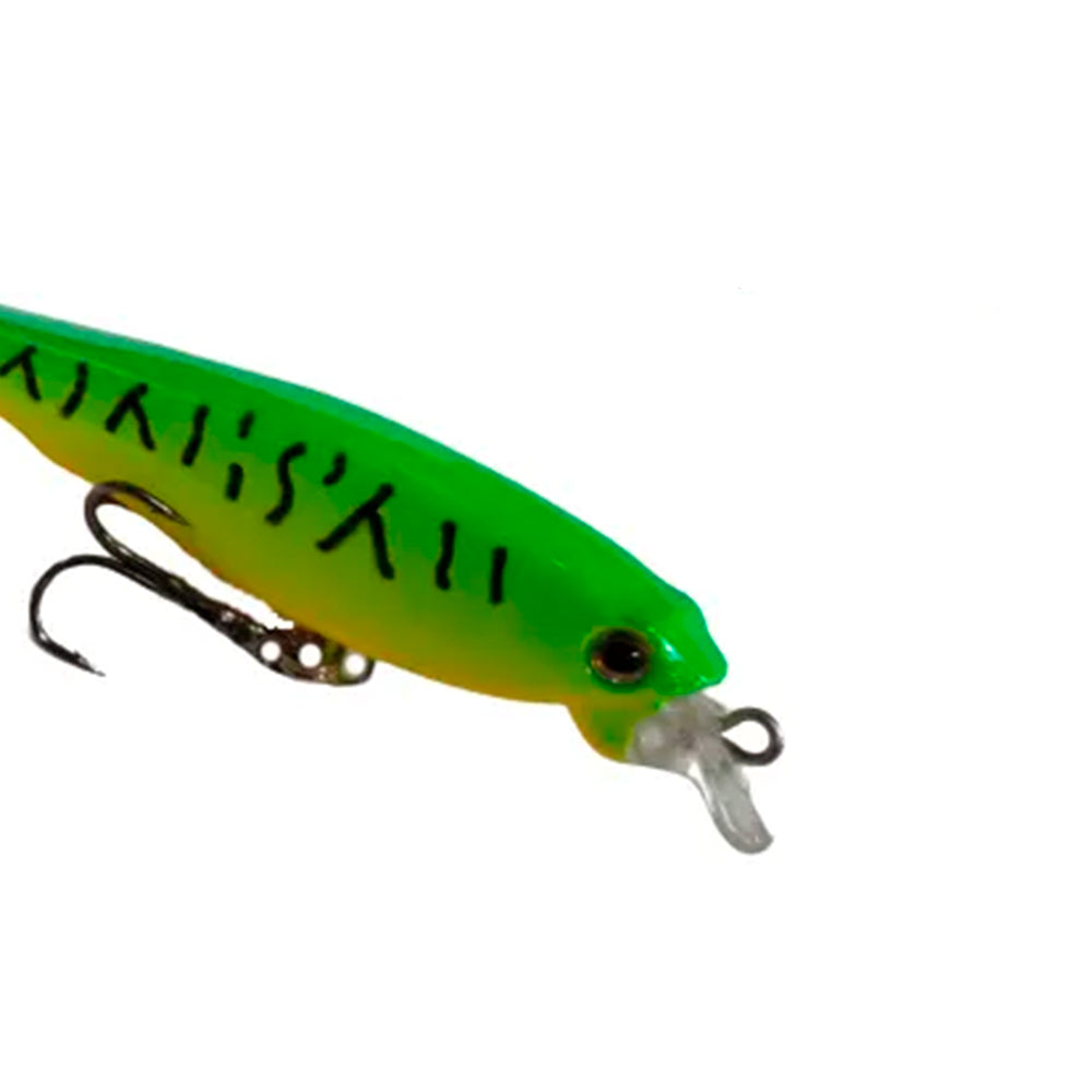 ISCA ARTIFICIAL FLEX MINNOW 7,5CM/7,2GR - COR 181 FIRE TIGER/ORANGE
