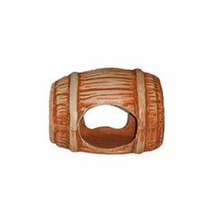 ENFEITE AQUARIO CERAMICA BARRICA ENVELHECIDA T-44E