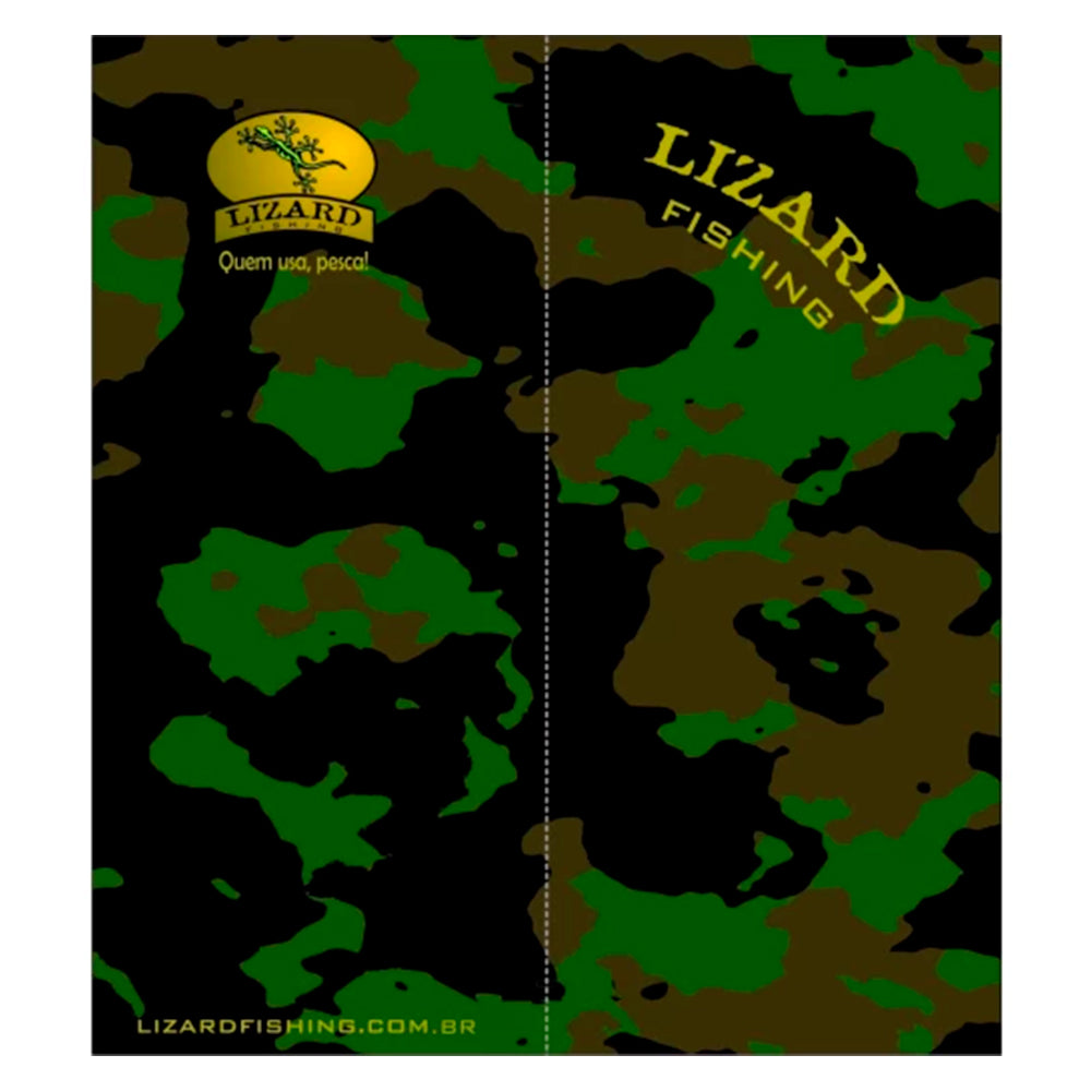 TUBE NECK LIZARD/005 CAMUFLADO - COR VERDE - TAMANHO UNICO