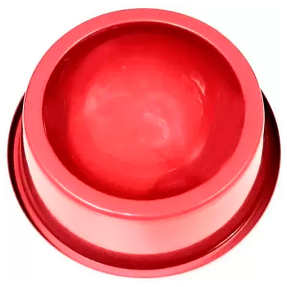 COMEDOURO PLASTICO ANTI-FORMIGA PEQUENO VERMELHO 450ML