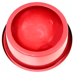 COMEDOURO PLASTICO ANTI-FORMIGA PEQUENO VERMELHO 450ML