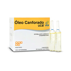 OLEO CANFORADO UCB INJ. AMPOLA 10ML