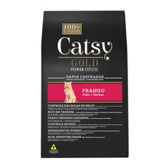 CATSY GOLD CASTRADOS FRANGO PREMIUM ESPECIAL 10,1KG