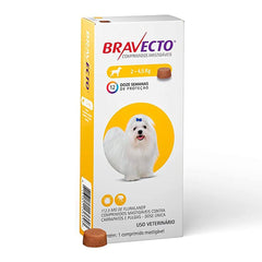 BRAVECTO 112,5MG DE 2 A 4,5KG