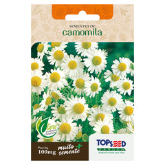 SEMENTE CAMOMILA SACHE 100MG TOPSEED