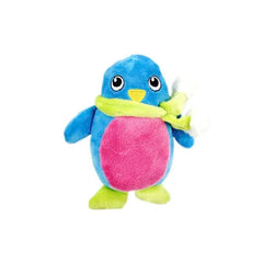 BRINQUEDO PELUCIA PINGUIM COLORIDO 17CM