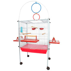 VIVEIRO CALOPSITA TRIPLEX VERMELHO JEL PLAST