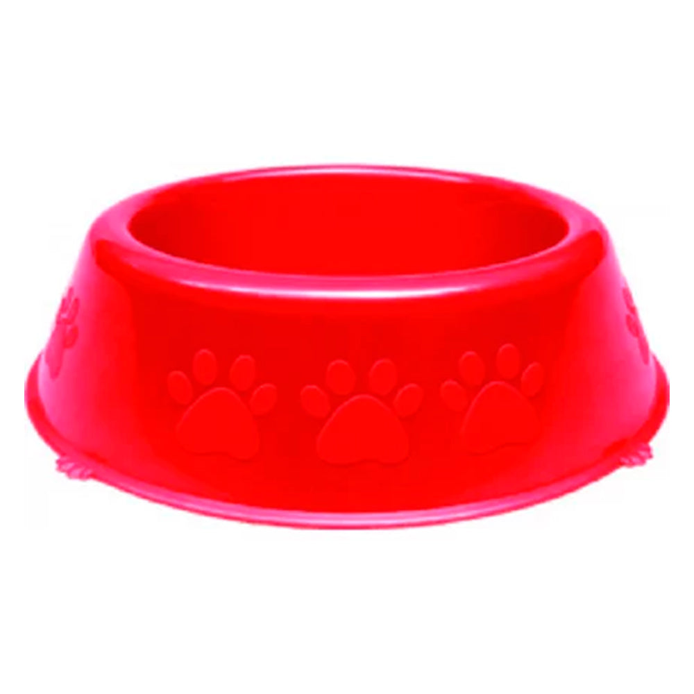COMEDOURO PLASTICO N4 1900ML VERMELHO PETINJET