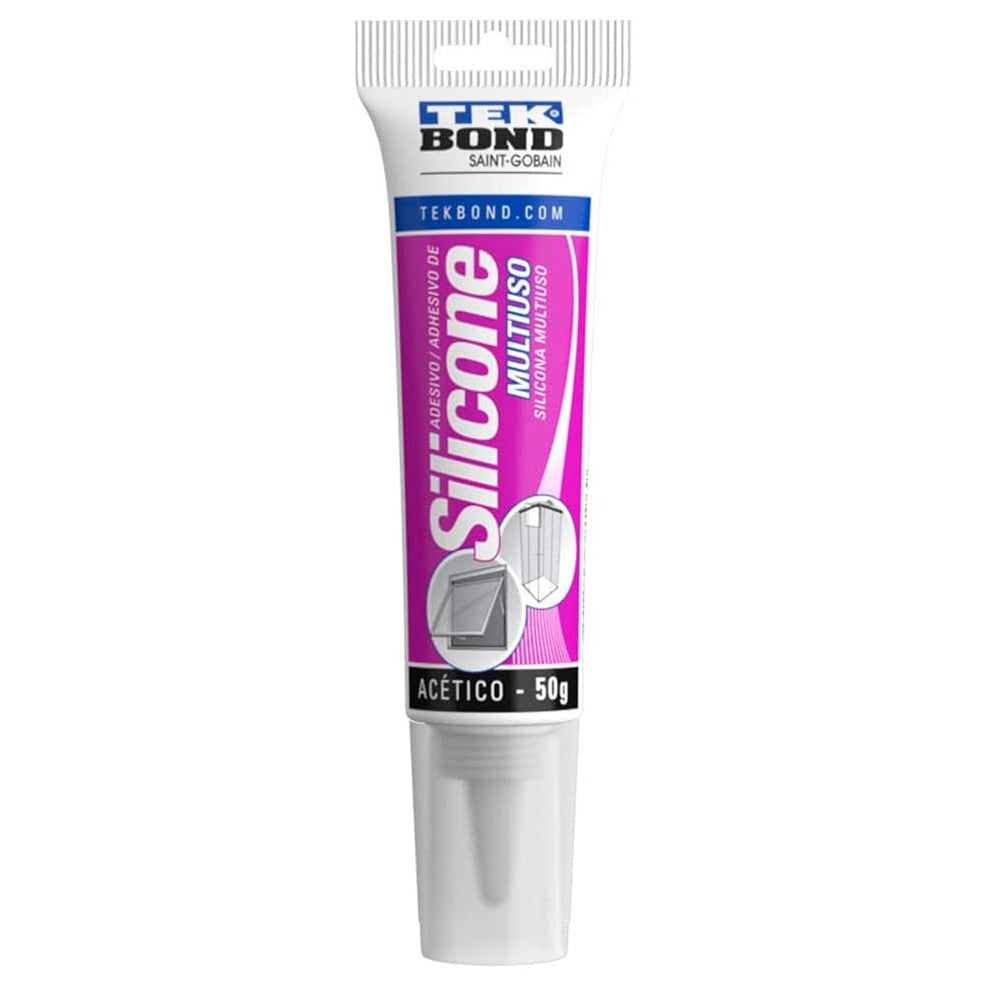 COLA SILICONE 50G TRANSPARENTE TEKBOND