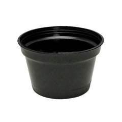 VASO PLASTICO PRETO N00