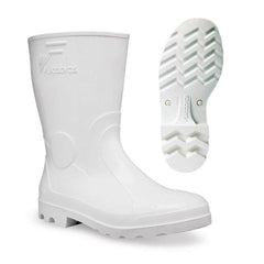 BOTA VULCABRAS BRANCA PVC CANO MEDIO S/F N42