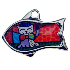 PLAQUINHA GATO ARTISTA (DM5)