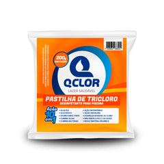 CLORO PARA PISCINA TABLETE 200G Q-CLOR