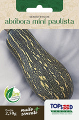 SEMENTE ABOBORA MINI PAULISTA SACHE 2,5G TOPSEED