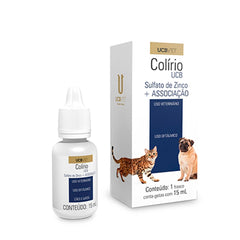 COLIRIO SULFATO DE ZINCO + ASSOCIACAO 15ML UCBVET