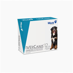 IVERCANIS 12MG C/ 4 COMP