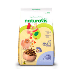 NATURALIS FRANGO/PERU/FRUTAS ADULTO RACAS PEQ KG (15)