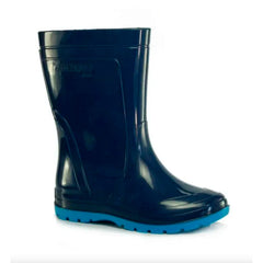 BOTA INFANTIL BORRACHA AZUL S/ FORRO N 31/32 PEGA FORTE